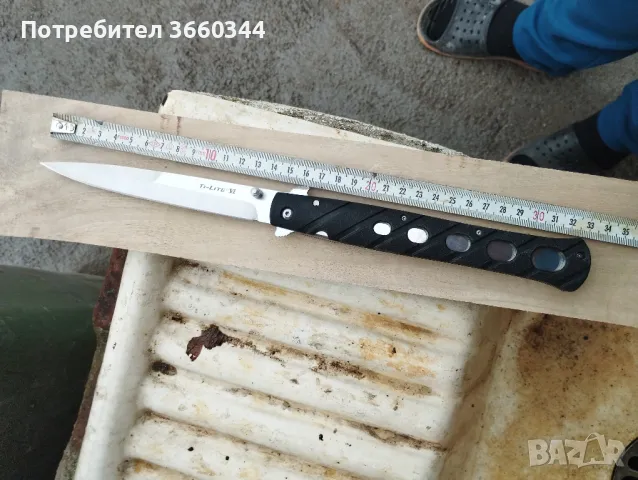 Сгъваем нож ножка , снимка 3 - Ножове - 49778328