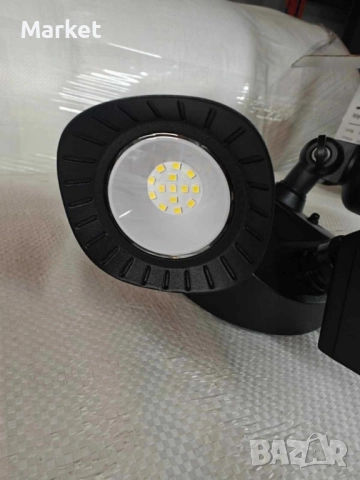 Външна LED лампа с датчик за движение – сигурна светлина, която не те предава, снимка 5 - Лед осветление - 51779345