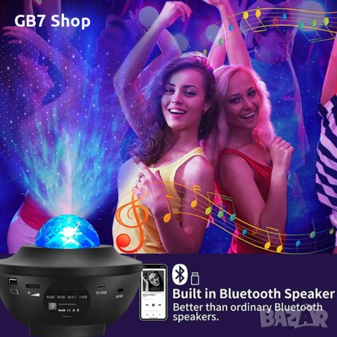 LED Проектор Звездно Небе, снимка 8 - Прожектори - 41205008