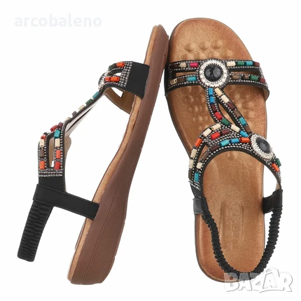 Дамски равни сандали, 3цвята , снимка 10 - Сандали - 50702213