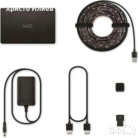 Стартов комплект WiZ Sync box 75"-85" Комплект LED ленти за подсветка на телевизор, снимка 3 - Лед осветление - 56193283