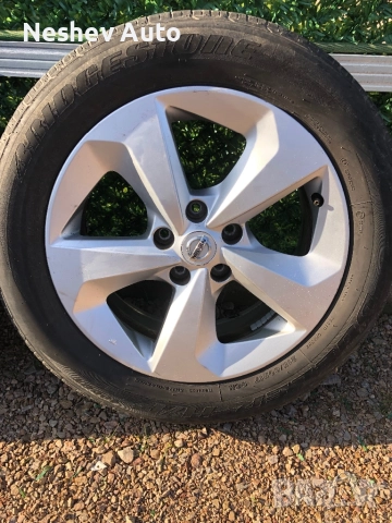 4бр. алуминиеви джанти с гуми от Nissan Qashqai 17 цола., снимка 5 - Гуми и джанти - 52819837