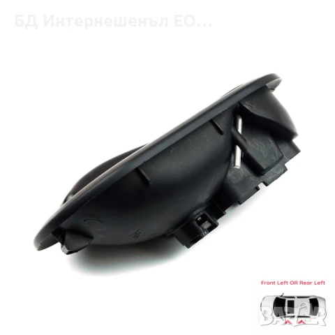 8200174075  Вътрешна дръжка за лява врата Renault , Dacia, Черен Гланц, снимка 4 - Части - 50967525