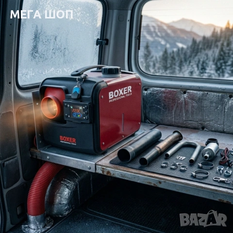Професионален Дизелов Отоплител (Печка) 12kW Boxer BX-3430/31/32 – 3 в 1