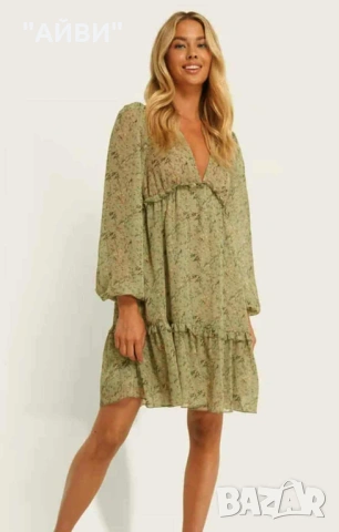 NA-KD дамска нежна маркова рокля, снимка 2 - Рокли - 53066324