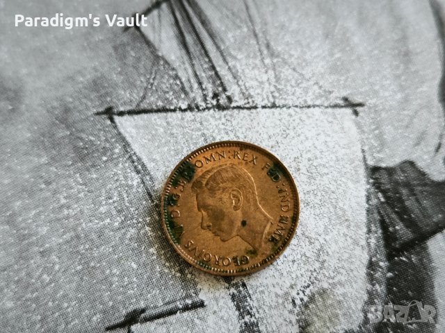 Монета - Великобритания - 1 фартинг | 1944г., снимка 2 - Нумизматика и бонистика - 44447109