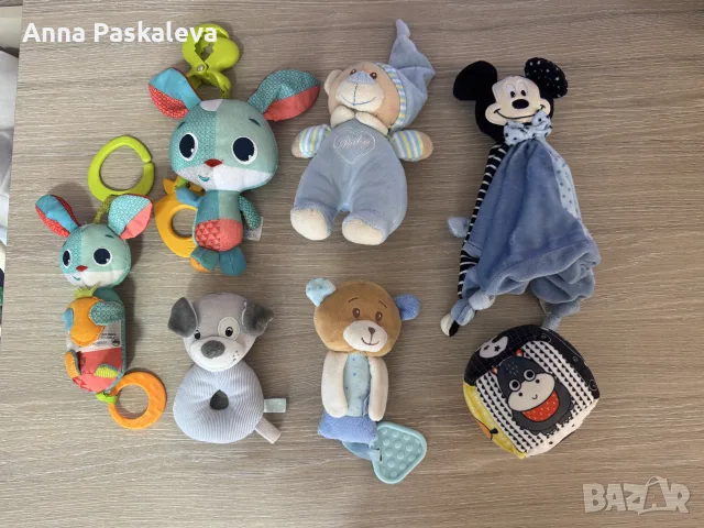 Лотове с бебешки играчки