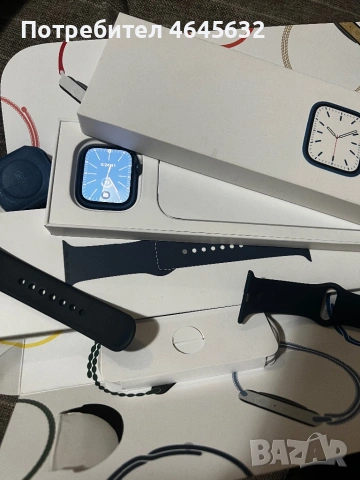 Apple watch 7 , снимка 5 - Смарт гривни - 53068015
