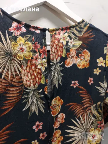 Флорална рокля Liu Jo, размер 42, снимка 6 - Рокли - 50248057