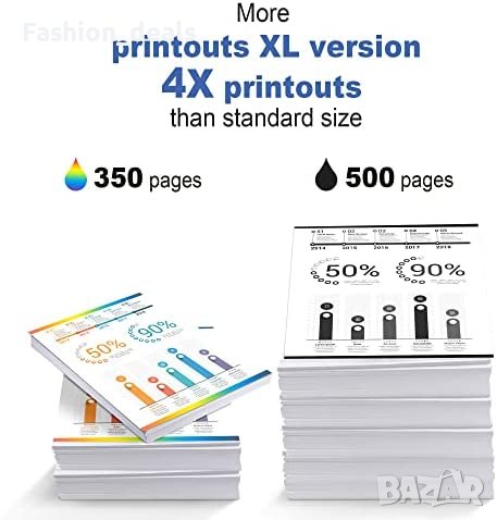 Нов Комплект 4 броя тонер касети мастило за офис принтер Epson 603 XL , снимка 3 - Други - 40359313