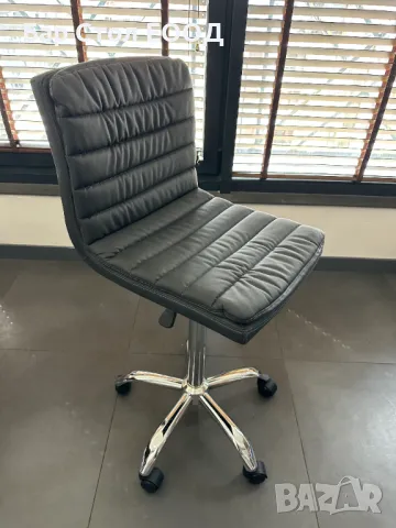 Висок Стол на колелца King с 2г гаранция и безплатна доставка до офис, снимка 9 - Столове - 49942642