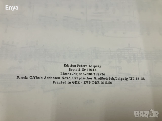 Нотна литература - Mendelssohn - Lieder ohne Worte - Songs without Words, снимка 3 - Антикварни и старинни предмети - 51072648