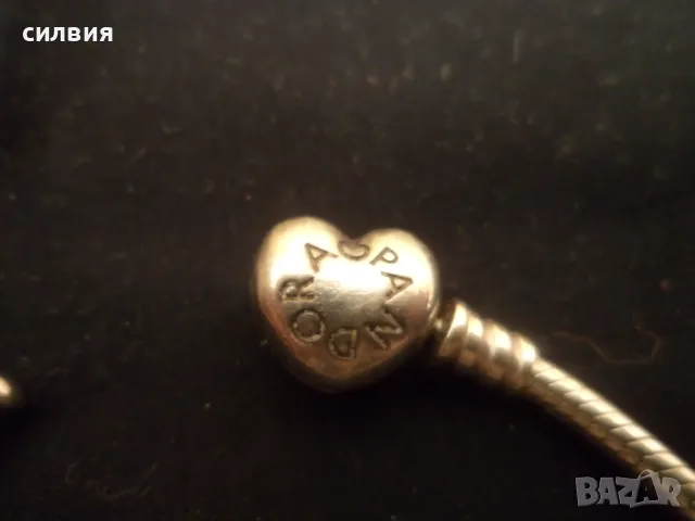 дамска сребърна гривна , снимка 3 - Гривни - 48022152