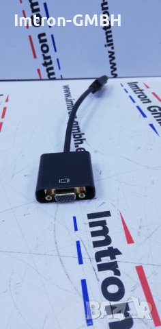 Кабел за адаптер Digitus DisplayPort 0,15 м, Конектор 1: DisplayPort, Конектор 2: VGA (D-Sub).