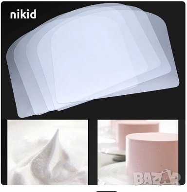 2 бр Гъвкава шпатула за заглаждане и перфектно равно оформяне торта крем ръб, снимка 2 - Други - 20618881