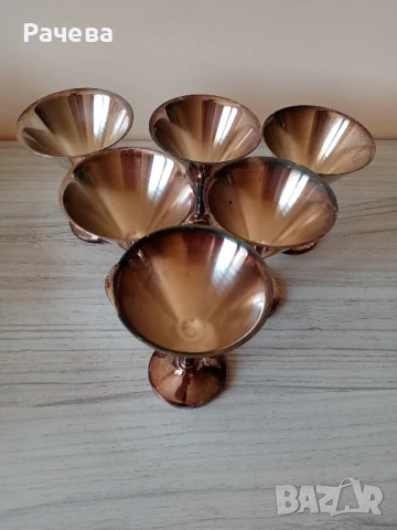 Посребрени чаши, снимка 2 - Чаши - 50946472