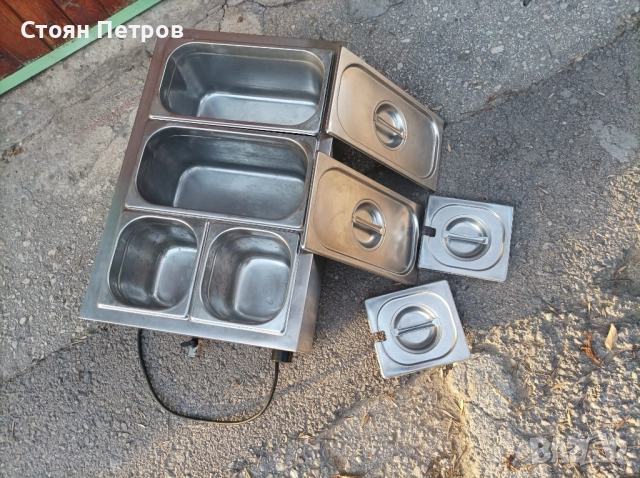 Бен мари топла витрина мокро на вода, снимка 11 - Витрини - 52446020