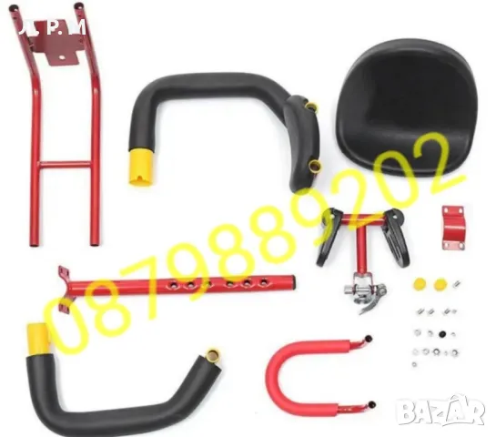 Детска седалка ,,столче,, за Велосипед за дете (предна рамка ) , снимка 7 - Велосипеди - 48256023