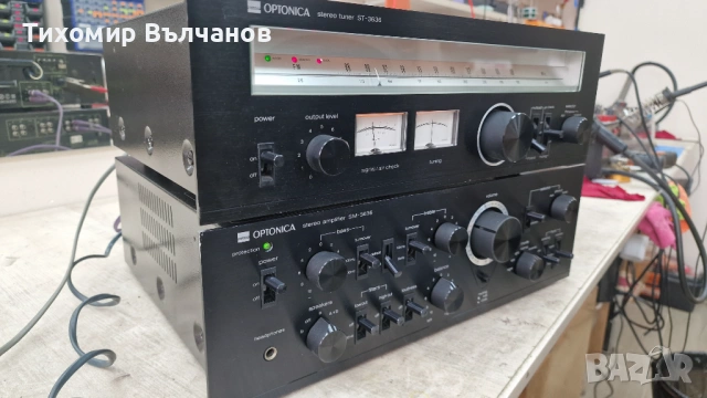 Sharp Optonica SM-3636+ST-3636 комплект, снимка 4 - Ресийвъри, усилватели, смесителни пултове - 53766904