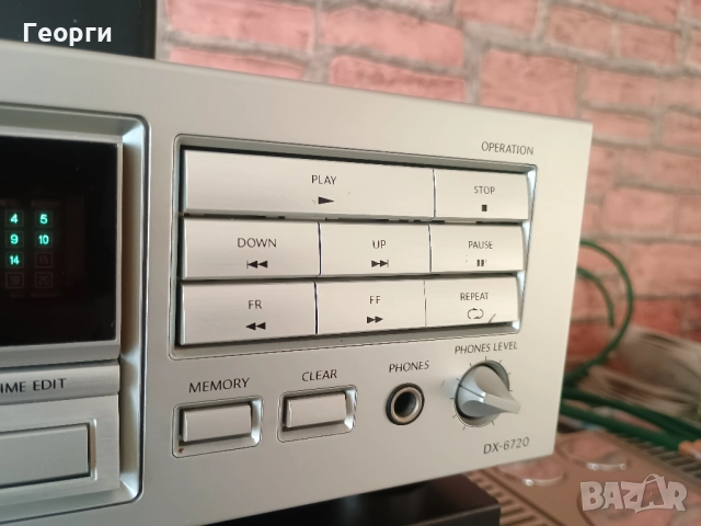 Onkyo DX-6720 2x18bit 2xAD1860, снимка 6 - Ресийвъри, усилватели, смесителни пултове - 52797540