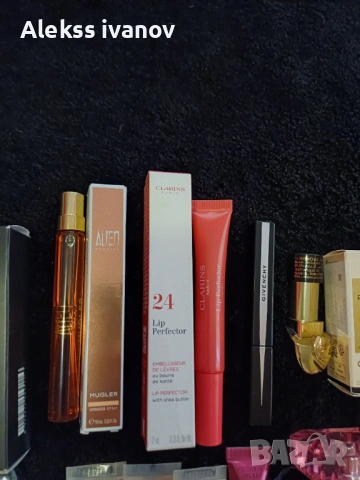 Маркова козметика Guerlain,Givenchy,Kiko Milano,Clarins,Victorias Secret, снимка 3 - Козметика за лице - 53076798