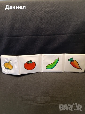 Соц детска мека книжка:Плодове, снимка 2 - Антикварни и старинни предмети - 51311048