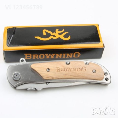 Сгъваем нож Browning-338 - 90x215 mm, снимка 5 - Ножове - 40752064