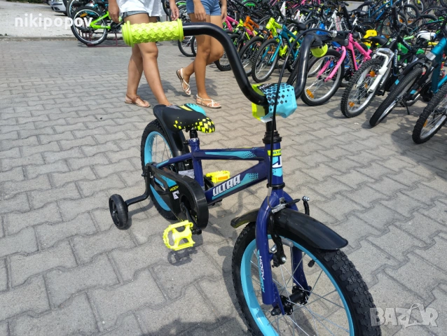 CROSS Велосипед 16" ULTRA KIDY син, снимка 11 - Велосипеди - 53759408
