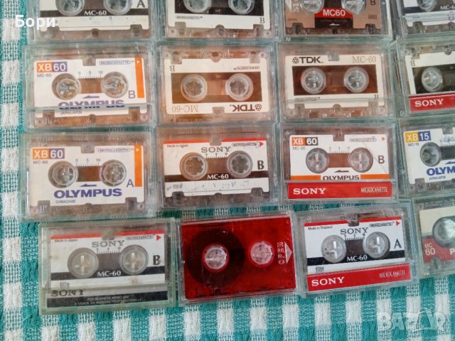 Микрокасети SONY,TDK,OYMPUS, снимка 7 - Аудио касети - 41493037