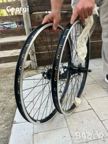 НОВИ КАПЛИ 26 (590-23mm) с ШИМАНО ГЛАВИНИ, снимка 8 - Части за велосипеди - 49832879