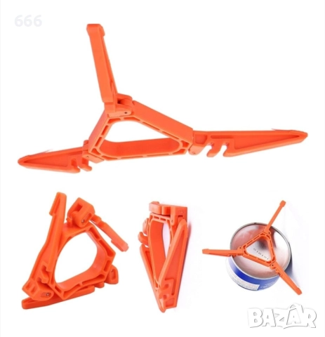 Държач за газови бутилки за къмпинг, компактен дизайн, ABS материал, висока стабилност., снимка 2 - Други стоки за дома - 52695932