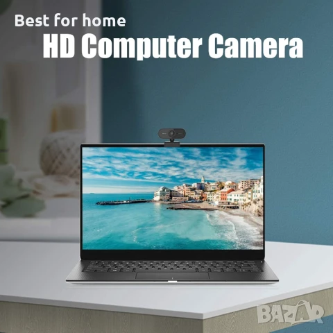 1080P Full HD уеб камера с микрофон, снимка 2 - Камери - 51041898