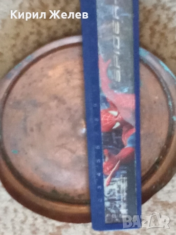 Меден релеф грифон 35948, снимка 3 - Антикварни и старинни предмети - 52127737