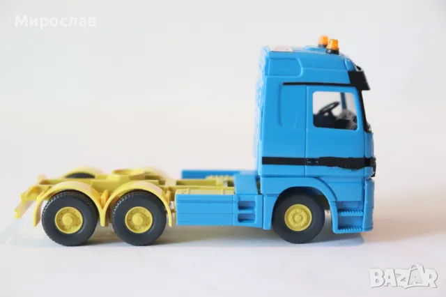 WIKING H0 1/87 MERCEDES ACTROS ВЛЕКАЧ КАМИОН МОДЕЛ КОЛИЧКА, снимка 4 - Колекции - 50209857