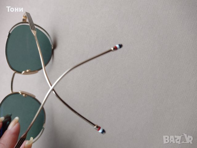 Слънчеви очила Thom Browne - TB-106-50 (A-BLK-GLD) Made in Japan, снимка 16 - Слънчеви и диоптрични очила - 42538953