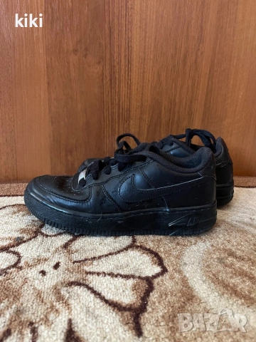 Nike air 1 черни детски маратонки 