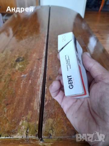 Кутия от цигари Gent, снимка 5 - Колекции - 52940473