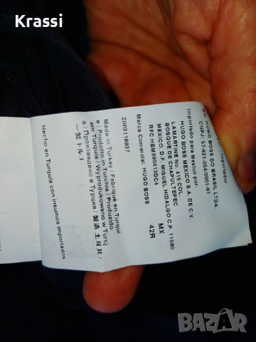 Мъжки панталон Hugo Boss 52, снимка 6 - Панталони - 53062016