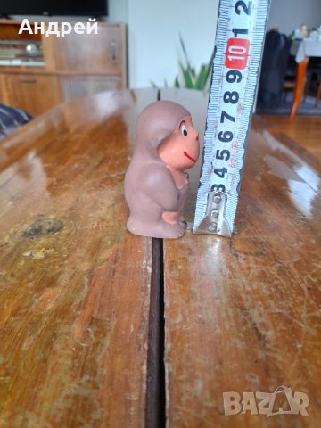 Стара гумена играчка маймуна #4, снимка 4 - Други ценни предмети - 39478310