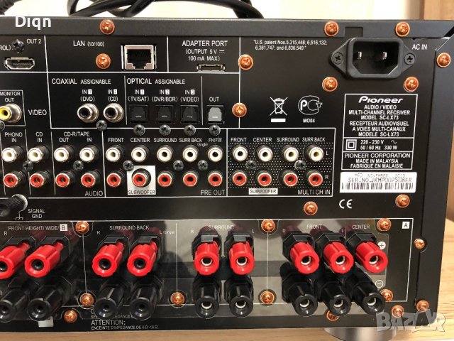 Pioneer SC-LX73, снимка 13 - Ресийвъри, усилватели, смесителни пултове - 38709787