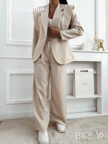 Дамски елегантен комплект от две части, 6цвята , снимка 6 - Комплекти - 53702440