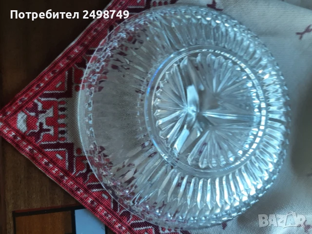 Плато за сервиране, чинийки за бяло сладко