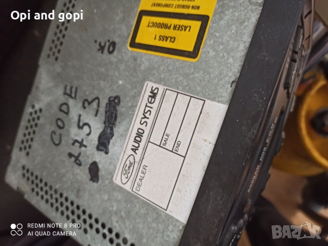 Радио cd Ford 6000 , снимка 2 - Части - 53835844