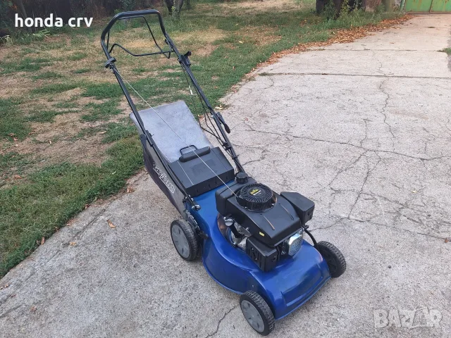 Косачка Einhell 5 к.с. моторна самоходна мулчираща с кош, снимка 4 - Градинска техника - 55675133