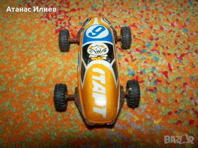 Малка ламаринена количка Старт №6 , соц играчка, снимка 4 - Коли, камиони, мотори, писти - 51131242