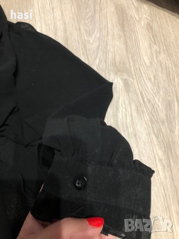 Черна риза Sorbet, снимка 9 - Ризи - 35947461