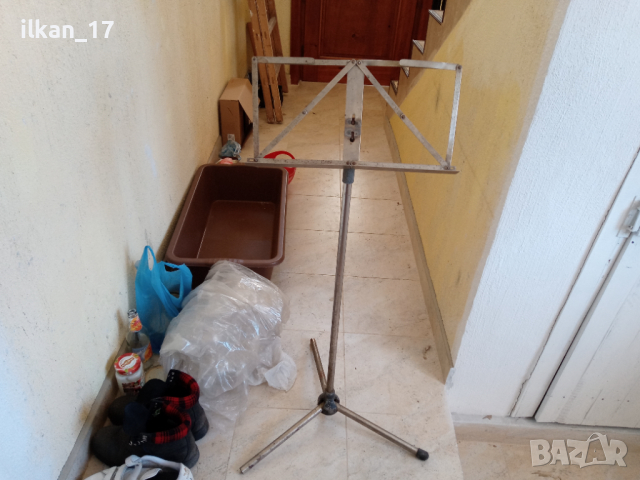 Стойка Стара масивна за ноти Внос Германия, снимка 2 - Други - 36211327