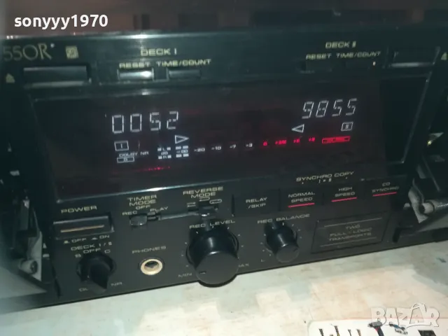 PIONEER CT-W550R DECK-MADE IN JAPAN ВНОС SWISS LNWC2210241102, снимка 5 - Декове - 47673615