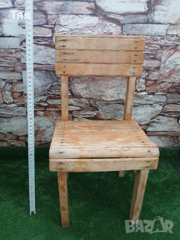 Детско дървено столче , снимка 6 - Антикварни и старинни предмети - 53759801
