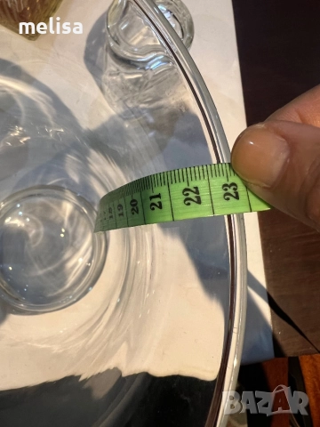 Стъклена ваза , снимка 5 - Вази - 52164728